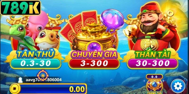 Sức hút mãnh liệt từ siêu phẩm giải trí Bắn Cá Thần Tài 789K