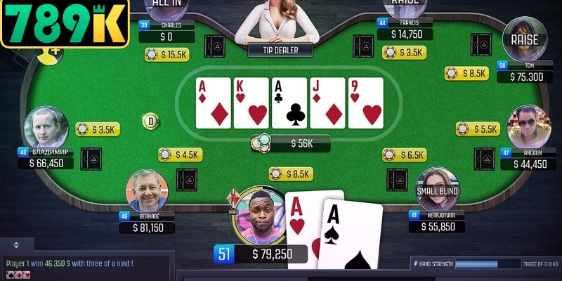 Tìm hiểu quy tắc cơ bản nhất trong cách chơi Poker 789K