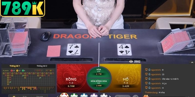 Ứng dụng cách chơi Rồng Hổ 789K ở các cửa cược